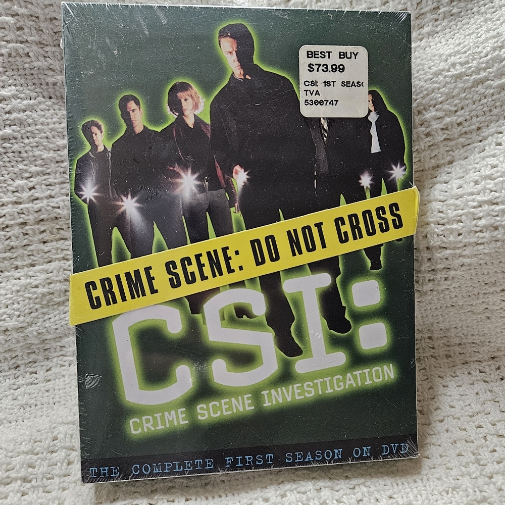CSI Crime Scene Investigation Season 1 BRAND NEW SEALED 6-DVD SET 17+Hours